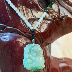 Cặp Hồ Lô – Gậy Như Ý – Lá sen 40-20-8 cm