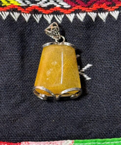 MẶT DÂY CHUYỀN THẠCH ANH TÓC VÀNG