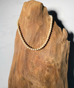 Vòng Cổ Ngọc Trai Thiên Nhiên Sáng Bóng