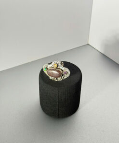 Nhẫn Bảo Tâm – Opal Ánh Kim